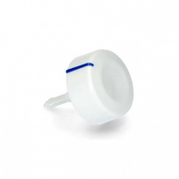 Ручка переключения программ Ariston, Indesit, Whirlpool, пластик, белая, 481241458306, 458306